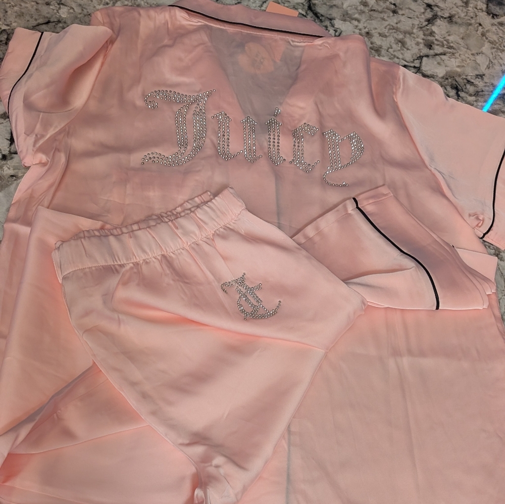 🆕Juicy Couture Women's 2 Pc Pajama Pants Set - Picture 14 of 15